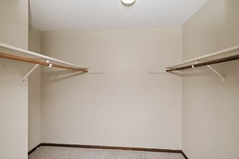 Large closets *